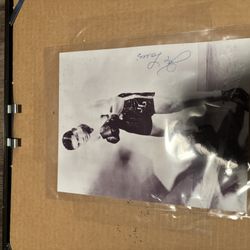 Joe Louis Autographed Picture 