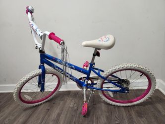 Girls Kids & Blue Boys Bike