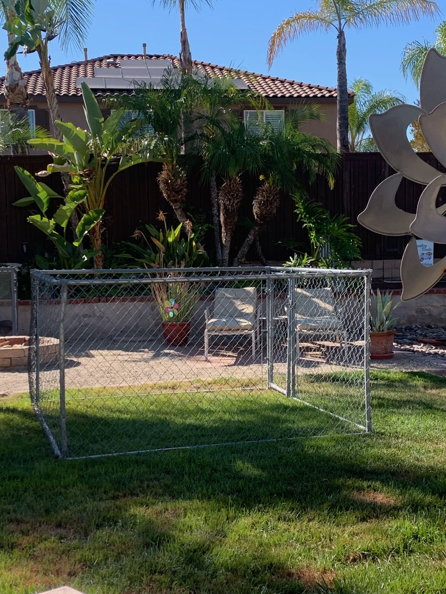 ON HOLD*Dog Kennel/Coop/Crate: 7.5FT With Door
