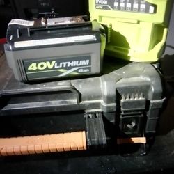 Ryobi 40v Lithium 6ah Battery And Charger