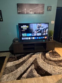 Sony vizio 55inch works great TV stand