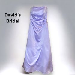 Formal Gown David’s Bridal Lilac Purple