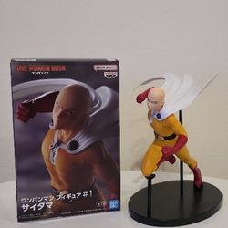 Bandai Namuco One Punch Man Figure #1 "Saitama" Action Figure