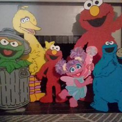 Character Cutouts , Backdrops, Party Props, Table Toppers for Sale