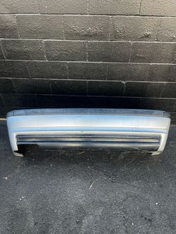 BMW e46 sedan silver rear bumper