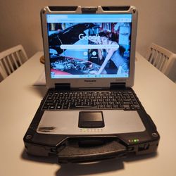 Toughbook laptop CF-31 MK5, 13.1" 
Intel Core i5 5th Gen 
Windows 10 Pro. Microsoft office installed. 
8GB RAM 
120GB SSD 
** NO TRADES ** cord is inc