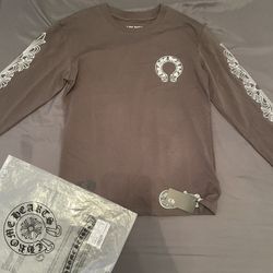 Chrome Hearts Grey Long Sleeve