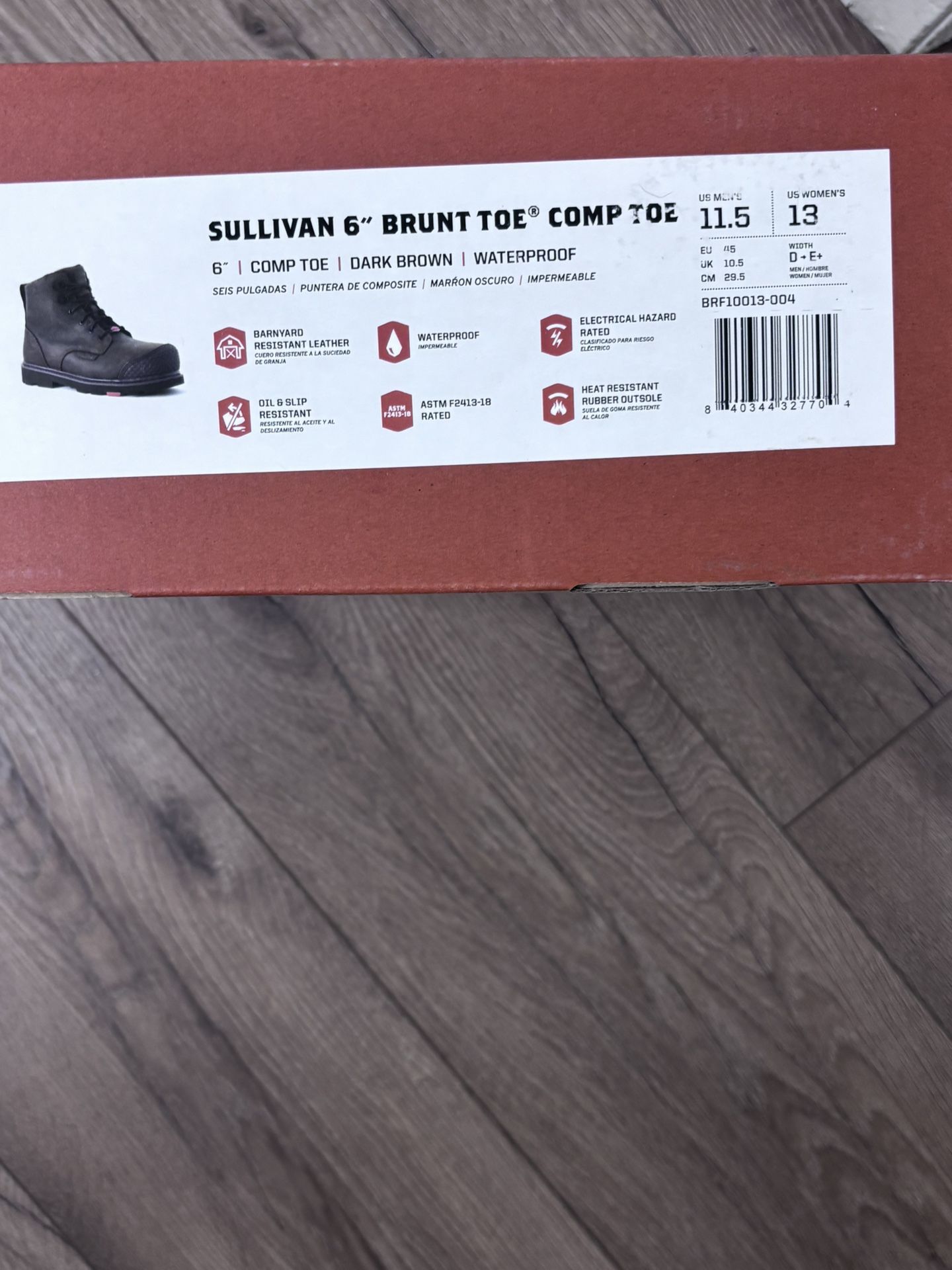 Brunt THE SULLIVAN WATERPROOF (COMP TOE)