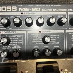 BOSS/ROLAND ME-80 MULTI-EFFECTS/VOLUME CONTROL PEDAL~EXCELLENT!!…
