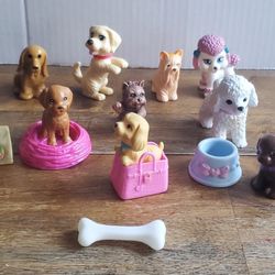 Barbie Dogs & Mix Dogs With Accessories Bundle