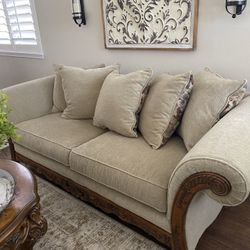 Sofa and loveseat set