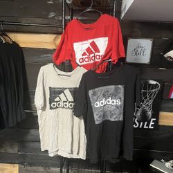 3 Pack Adidas T-Shirts
