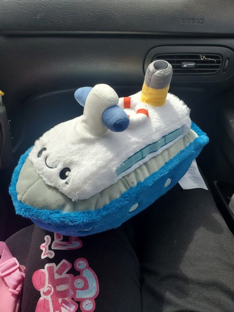 Squishable Go! Boat Plushie
