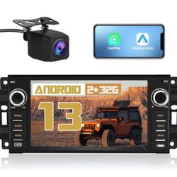 Stereo for Jeep, Dodge, Chrysler 2005-2018