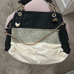 Used Good Conditions Black And Cream Color With Gold