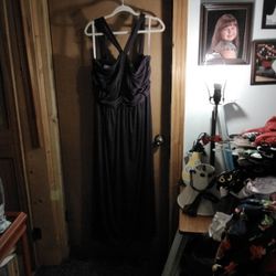 Dark Purple Bridesmade/prom Dress Sz 18