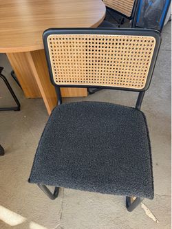 Black dining chairs / office chairs - set of 4