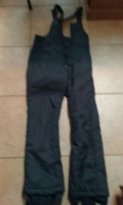Boys snow bibs size 16