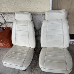 1968 firebird 2 front bucket seats only  OEM