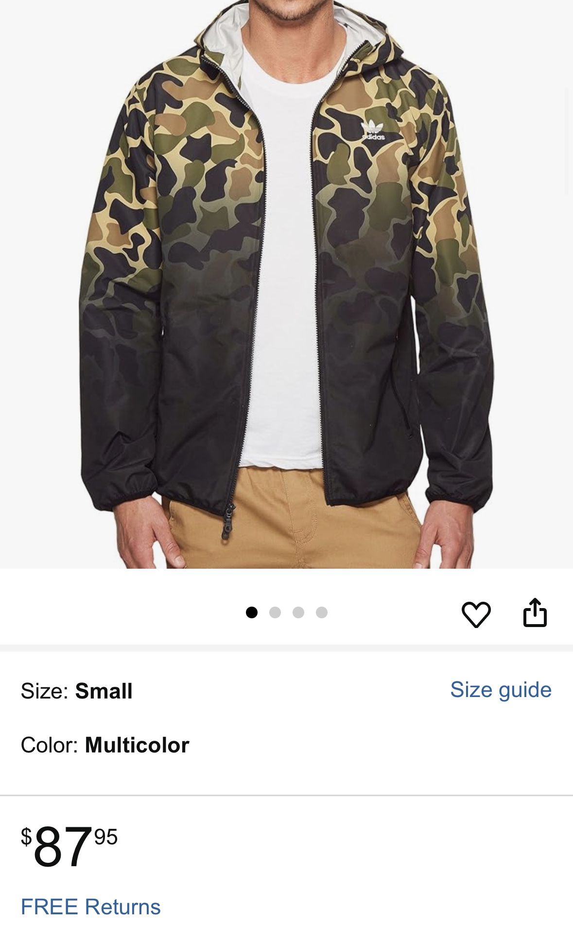 Adidas Jacket Size Medium