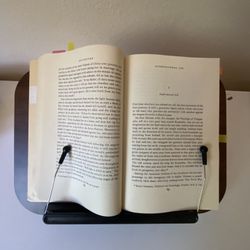 Adjustable Book Reading Stand With Weights 