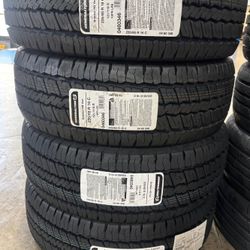 (4) - 235/65/16 General Grabber HD Van Tires