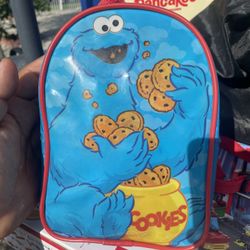 SMALL COOKIE MONSTER BACKPACK 