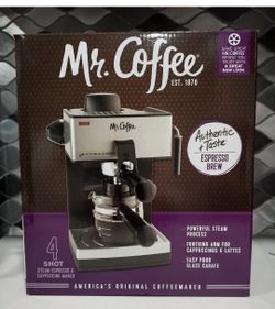 Mr Coffee Espresso & Cappuccino Maker NEW