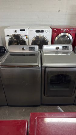 Samsung set washer and dryer top load