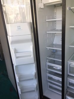 Kitchenaid Stainless Steel Side By Side Refrigerator For Sale In Akron Oh Offerup