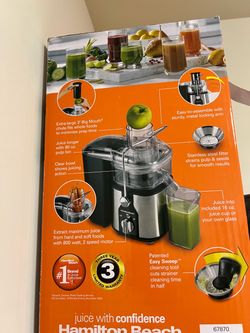 Hamilton Beach Big Mouth Juice Extractor