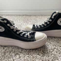WOMEN'S CONVERSE CHUCK TAYLOR ALL STAR MOVE LIFT HI PLATFORM SNEAKERS SIZE 10