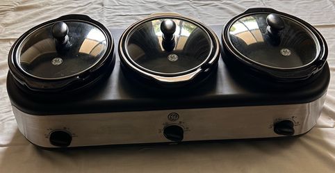 3 Crock Slow Cooker