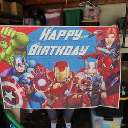 Avengers Party Decor