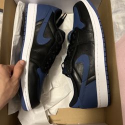 jordan 1 low mystic navy size 10.5