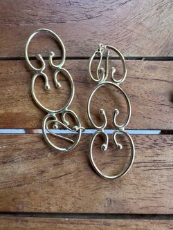 Earrings 14K , antiques from the 1960’s
