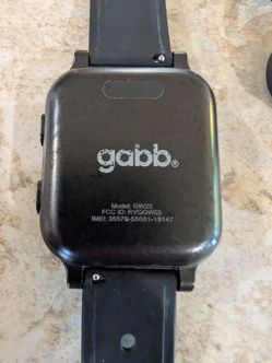 Gabb smartwatch with charger