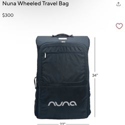 NUNA Wheeled Travel Bag 