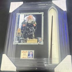 Warwick Davis Autographed 8x10 Photo W/ Wand 