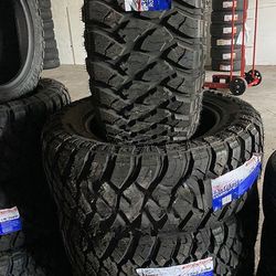 35x12.50r20 Atlander Mud Terrain New Set of Tires Llantas Nuevas !!