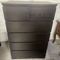 IKEA dresser with 6 drawers / tall chest