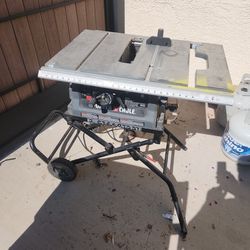 Porter Cable Table Saw And Stand 