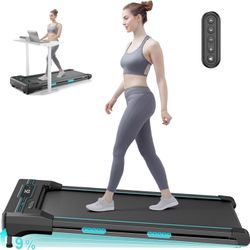 Walking Pad with Auto Incline, Under Desk Treadmill for Home/Office, 9% Max Incline 6 Adjustable Angles with Remote Control & LED Display, 265 lbs Cap