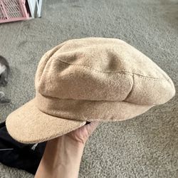 newsboy/flat top cap 