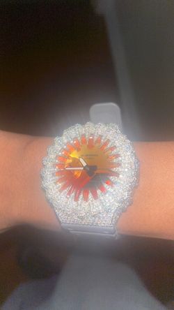 Iced out g shock ga2100