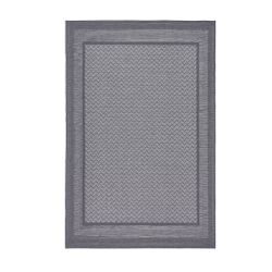 7'10" x 10' Laguna Indoor/Outdoor Area Rug - Silver Iron