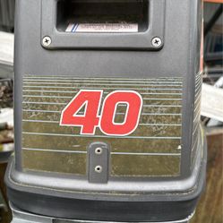 40hp Tohatsu Outboard Long Shaft Electric Start 