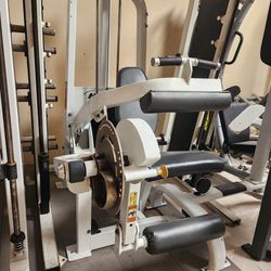Hoist Leg Extension / Leg Curl Commercial Gym Equipment Dual Weight Fitness Exercise Machine