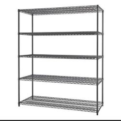 Indoor/outdoor Chrome Storage Rack