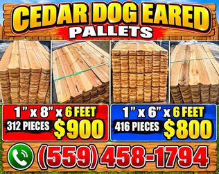 Sierra Pacific Cedar Dog Eared Fence Pickets